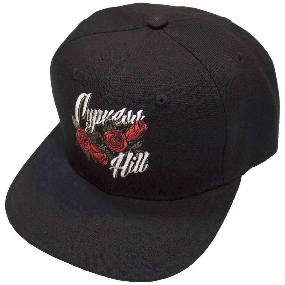 Cypress Hill - Roses Logo Snapback Pet - Zwart